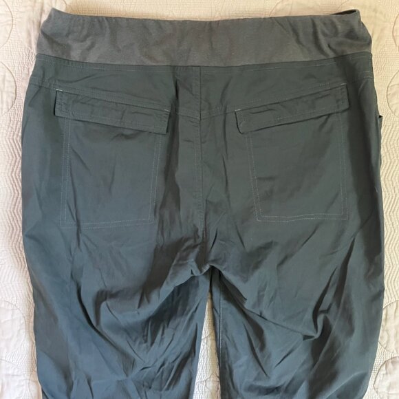 Royal Robbins Pants, Sz. M, Olive Green, pockets, adjustable length - Picture 6 of 16
